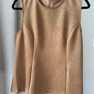 Tahari Classic Brown Tank Top
